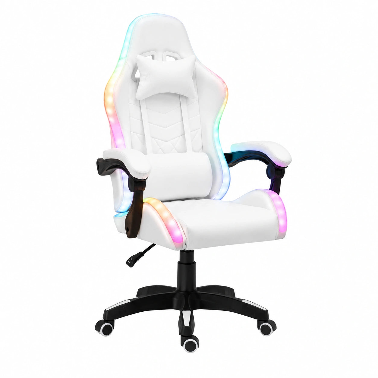 Sedia da Gaming per Bambini Pixy Junior con LED RGB e Design Ergonomico