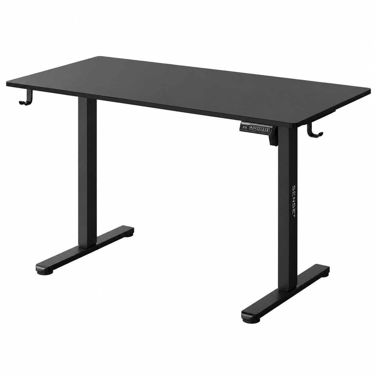 Scrivania Elettrica Regolabile SENSE7 Nojo, Nera 120x60cm per Gaming e Ufficio