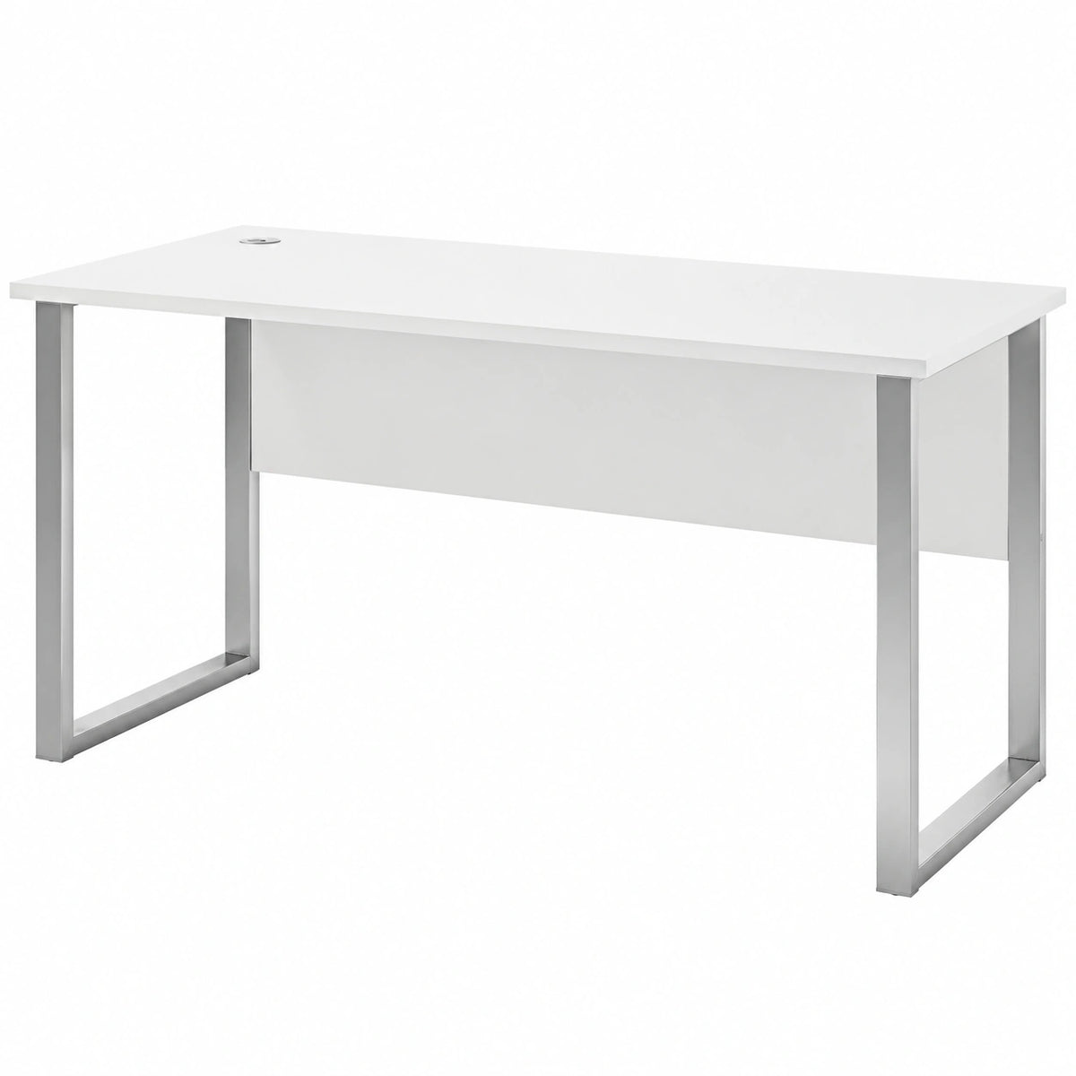 Scrivania Moderna Stella Trading Office Lux in Legno Ingegnerizzato, Grigio Chiaro, 170x76x73 cm